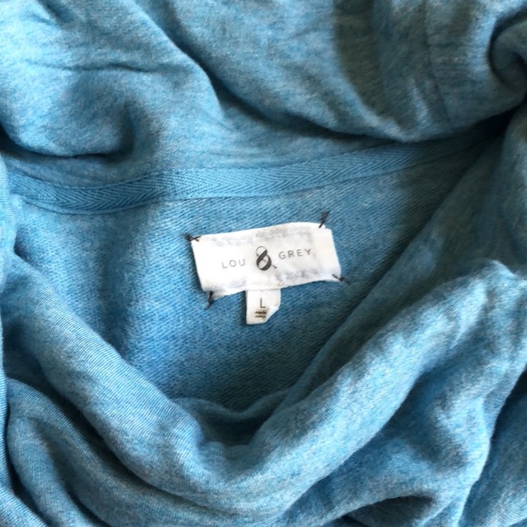 Loft Super Soft Cowl Neck Sweatshirt - Picture 2 of 4